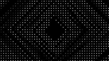 Kusursuz soyut teknoloji yarım ton noktalı arkaplan canlandırması