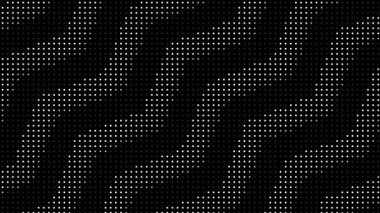 Modern dijital teknoloji yarım ton animasyon noktaları ve doku animasyonu, döngü soyut arkaplan