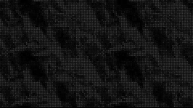 Yarım ton noktalı animasyon dokulu döngü animasyonu soyut arkaplan