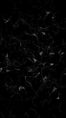 Noktalar ve çizgiler bağlantı plexus soyut arka plan, 3d düşük poli animasyon, dijital yüksek modern ve geleceksel teknoloji konsepti