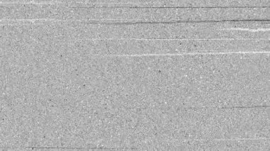 Arıza döngüsü animasyonu, analog TV kötü sinyal, vhs hasarlı, 90 'lar teknolojisi, eski film retro vintage etkisi, birleştirme için mükemmel örtüşüm