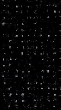 dijital dikişsiz yarım ton noktalı doku soyut arkaplan, noktalar ve ızgara retro vintage etkisi döngü animasyonu