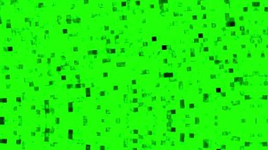 yeşil ekran dijital yarım ton blok canlandırılmış doku soyut arkaplan