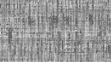 grunge Gürültüsü Animasyon Doku Arka planı, eski film efektleri çizikler ve toz, hasarlı VHS, kötü TV sinyalleri, hatalar ve hatalar