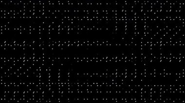 Yarım tonluk noktalı nokta desenli soyut döngü hareketli arka plan animasyonu, fütürist yüksek teknoloji konsepti