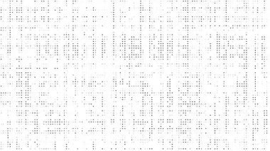 3D yüksek teknolojili animasyon yarım tonlu noktalar ve şebeke animasyonu, rastgele noktalar soyut arkaplan titreşimi