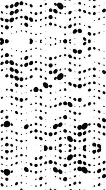 beyaz dalgalı yarım tonlu noktalı animasyon pürüzsüz dokular animasyonu, üç boyutlu oluşturulmuş noktalar ve ızgara döngü animasyonu