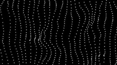 soyut animasyon yarım ton noktalar ve ızgara retro teknoloji arka planı, noktalı doku animasyonu