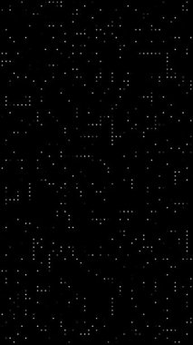 Yarım ton geometrik desen animasyon dokusu arka planı, modern veri bilgi teknolojisi için 3D animasyon