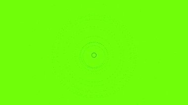 yeşil ekran (kroma anahtarı) dijital tünel yüksek teknoloji soyut arkaplan, ağ oluşturma ve iletişim için animasyon