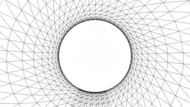 dijital tünel yüksek teknoloji soyut arkaplan, ağ oluşturma ve siber güvenlik kavramı için animasyon