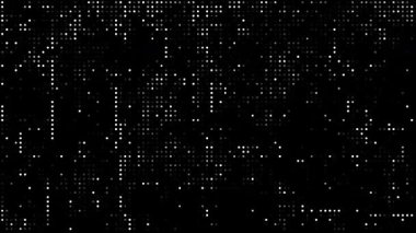 Yarım ton noktalı doku arka planı, dijital modern fütürist noktalar ve ızgara deseni soyut canlandırılmış arkaplan