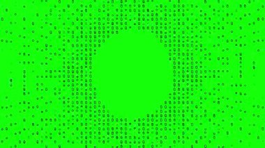 yeşil ekran yarım ton noktalı doku arkaplanı, komik stil noktaları ve ızgara deseni soyut canlandırılmış arkaplan