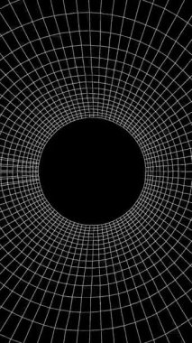 tek renkli dijital tünel yüksek teknoloji soyut arkaplan, ağ oluşturma ve siber güvenlik kavramı için animasyon