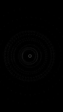 Yarım ton noktalı doku arka planı, dijital modern fütürist noktalar ve ızgara deseni soyut canlandırılmış arkaplan