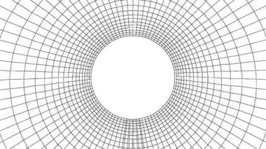 dijital tünel yüksek teknoloji soyut arkaplan, ağ oluşturma ve siber güvenlik kavramı için animasyon