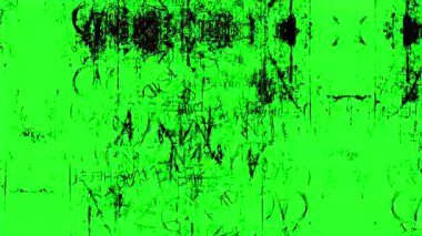 yeşil ekran dur hareketi grunge döngü hareket dokusu soyut arkaplan canlandırması