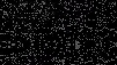 Kusursuz soyut teknoloji yarım ton noktalı arkaplan canlandırması