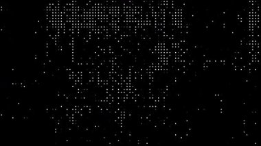 Kusursuz soyut teknoloji yarım ton noktalı arkaplan canlandırması