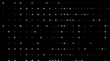 soyut hareketli noktalar ve ızgara titreşimli yarım tonlu animasyon doku animasyonu