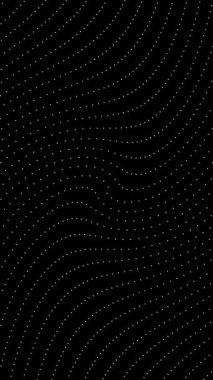 Soyut teknoloji yarım ton noktaları dokusu arka plan animasyonunu örtüyor