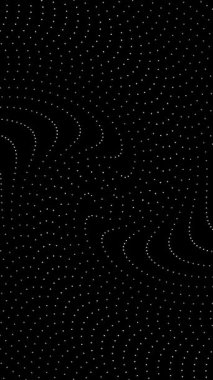 Soyut teknoloji yarım ton noktaları dokusu arka plan animasyonunu örtüyor