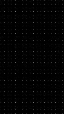 Siyah arkaplanda hareket eden soyut noktalar, yarım tonlu noktalı doku canlandırması