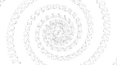 soyut yarım ton noktalı doku canlandırma arkaplanı, canlandırılmış noktalar ve ızgara örtüsü