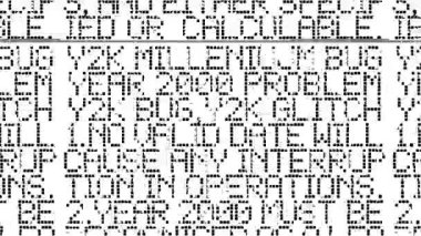 grunge kodlama dokusu animasyon arka plan, retro programlama, hack ve dijital modern teknoloji kavramı