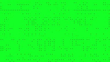 yeşil ekran Yarım ton noktalar Vintage arkaplan, desen soyut canlandırılmış arkaplan, kroma anahtar efekti