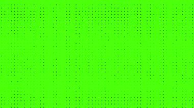 yeşil ekran Yarım ton noktalar Vintage arkaplan, desen soyut canlandırılmış arkaplan, kroma anahtar efekti