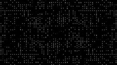 monokrom animasyon yarım ton noktalar ve ızgara döngü animasyonu soyut arkaplan