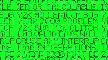 grunge kodlama dokusu animasyon arka plan, retro programlama, hack ve dijital modern teknoloji kavramı