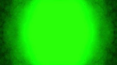 yeşil ekran (kroma tuşu) yükselen duman çerçevesi kamera yüz animasyon akış hareketi soyut arkaplan