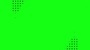 Yeşil ekranı kaldırmak için krom anahtar, soyut arkaplan yarım ton, canlandırılmış doku animasyonu, geçiş ve katman örtüsü için uygun