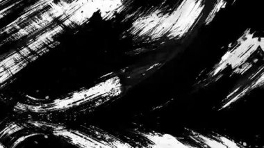 grunge stop motion soyut arkaplan animasyonu retro vintage efekt, cesur çizikler ve fırça darbesi için