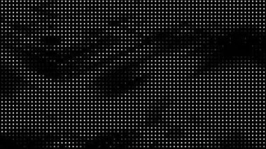 soyut animasyon teknolojisi koyu arkaplan, rastgele nokta soluk döngü canlandırması