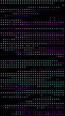 Noktaların soyut arkaplanı yanıp sönen hareketsiz döngü canlandırması