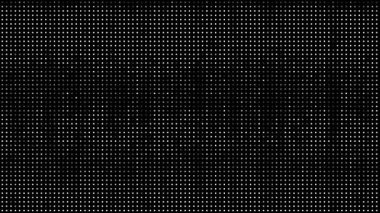 Noktalar dijital veriyi temsil ediyor, modern teknoloji soyut nokta hareket arkaplanı