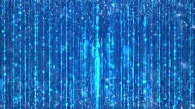 Soyut arkaplandan düşen parlak parçacıklar, kutlama, festival ve etkinlikler için canlandırma unsurları bulanıklaştırdı