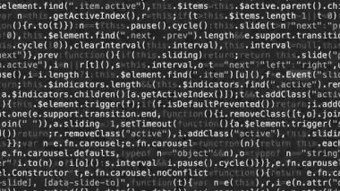 yüksek teknoloji veri bilgileri soyut arkaplan, programlama için animasyon, bilgisayar kodlama kavramı