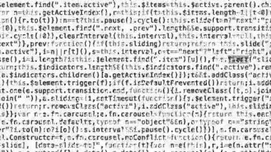 yüksek teknoloji ikili veri bilgileri soyut arkaplan, programlama için animasyon, bilgisayar kodlama kavramı