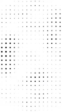 Yarım tonlu noktalar soyut arkaplan, kusursuz döngü animasyonu, teknoloji ve doku kaplama katmanı için uygun