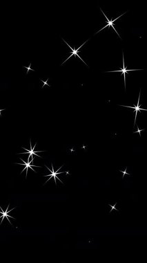 4K parıldayan parçacıklar parlayan yıldızlar arka planda döngü oluşturur, ışıldayan kutlama partikülleri parlar