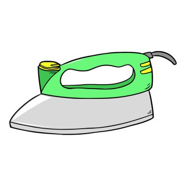 Demir çizim elle izole edilmiş vektör