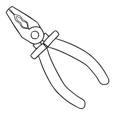 Pense çizimi el çizimi izole edilmiş vektör çizimi