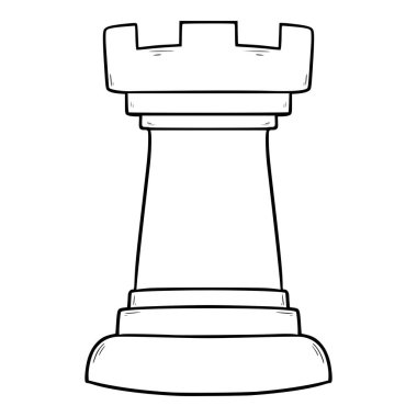 Cheok çizimi el çizimi yalıtılmış vektör çizer