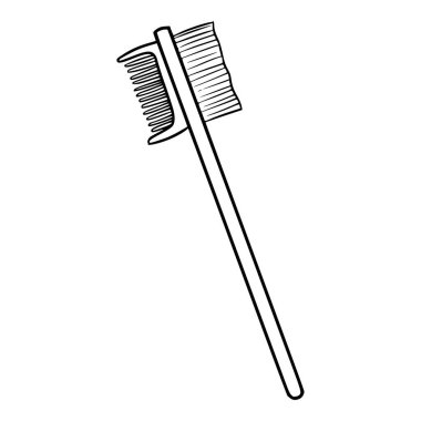 spoolie illüstrasyon el çizimi izole edilmiş vektör