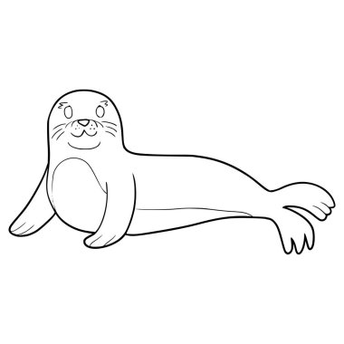 Çizim el çizimi izole edilmiş vektörü mühürle