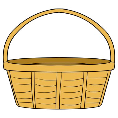 Sepet illüstrasyon el çizimi izo-vektör